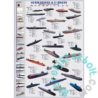 EuroGraphics 1000 db-os puzzle - Submarines &amp; U-Boats (6000-0132)