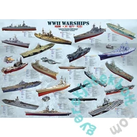 EuroGraphics 1000 db-os puzzle - WWII Warships (6000-0133)