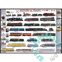 EuroGraphics 1000 db-os puzzle - History of Trains (6000-0251)
