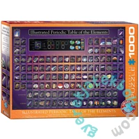 EuroGraphics 1000 db-os puzzle - Illustrated Periodic Table of the Elements (6000-0258)