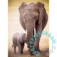 EuroGraphics 1000 db-os puzzle - Elephant &amp; Baby (6000-0270)
