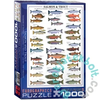 EuroGraphics 1000 db-os puzzle - Salmon &amp; Trout (6000-0311)