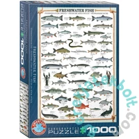 EuroGraphics 1000 db-os puzzle - Freshwater Fish (6000-0312)