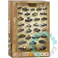 EuroGraphics 1000 db-os puzzle - World War II Tanks (6000-0388)