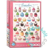 EuroGraphics 1000 db-os puzzle - Cupcakes (6000-0409)