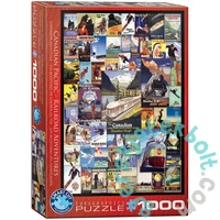 EuroGraphics 1000 db-os puzzle - Canadian Pacific - Railroad Adventures (6000-0648)