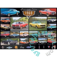 EuroGraphics 1000 db-os puzzle - American Cars of the 1960s (6000-0677)