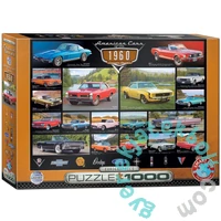 EuroGraphics 1000 db-os puzzle - American Cars of the 1960s (6000-0677)