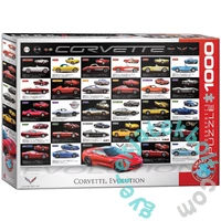 EuroGraphics 1000 db-os puzzle - Corvette evolúció (6000-0683)