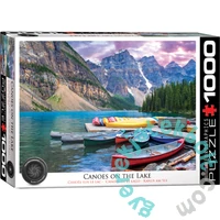 EuroGraphics 1000 db-os puzzle - Canoes on the Lake (6000-0693)