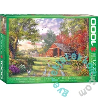 EuroGraphics 1000 db-os puzzle - Evening at the Barnyard (6000-0715)