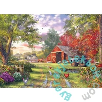 EuroGraphics 1000 db-os puzzle - Evening at the Barnyard (6000-0715)