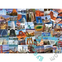 EuroGraphics 1000 db-os puzzle - Globetrotter, USA (6000-0750)