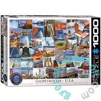 EuroGraphics 1000 db-os puzzle - Globetrotter, USA (6000-0750)