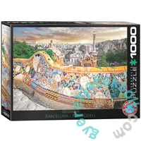 EuroGraphics 1000 db-os puzzle - Barcelona, Park Güell (6000-0768)