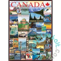 EuroGraphics 1000 db-os puzzle - Travel  Canada - (6000-0778)