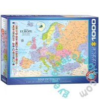 EuroGraphics 1000 db-os puzzle - Map of Europe - (6000-0789)