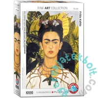 EuroGraphics 1000 db-os puzzle - Self-Portrait with Hummingbirds, Frida Kahlo (6000-0802)