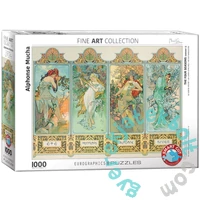 EuroGraphics 1000 db-os puzzle - The Four Seasons, Mucha (6000-0824)