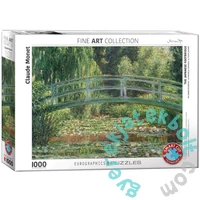 EuroGraphics 1000 db-os puzzle - The Japanase Footbridge, Monet (6000-0827)