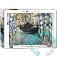 EuroGraphics 1000 db-os puzzle - The Grand Canal of Venice, Manet (6000-0828)