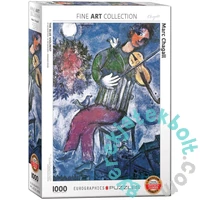 EuroGraphics 1000 db-os puzzle - The Blue Violinist, Chagall (6000-0852)