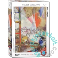 EuroGraphics 1000 db-os puzzle - Paris Through the Window, Chagall (6000-0853)