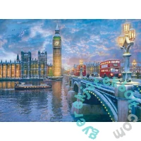 EuroGraphics 1000 db-os puzzle - Christmas Eve in London, Dominic Davison (6000-0916)