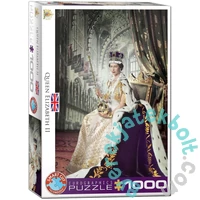 EuroGraphics 1000 db-os puzzle - Queen Elizabeth II (6000-0919)