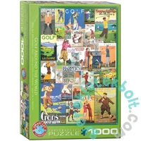 EuroGraphics 1000 db-os puzzle - Golf Around the World (6000-0933)