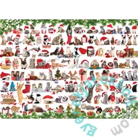 EuroGraphics 1000 db-os puzzle - Holiday Cats (6000-0940)