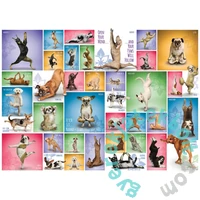 EuroGraphics 1000 db-os puzzle - Yoga Dogs (6000-0954)