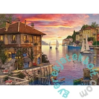 EuroGraphics 1000 db-os puzzle - Mediterranean Harbor, Dominic Davison (6000-0962)