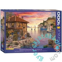 EuroGraphics 1000 db-os puzzle - Mediterranean Harbor, Dominic Davison (6000-0962)