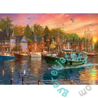EuroGraphics 1000 db-os puzzle - Harbor Sunset, Dominic Davison (6000-0969)