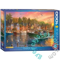 EuroGraphics 1000 db-os puzzle - Harbor Sunset, Dominic Davison (6000-0969)