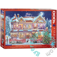 EuroGraphics 1000 db-os puzzle - Getting Ready for Christmas, Steve Crisp (6000-0973)