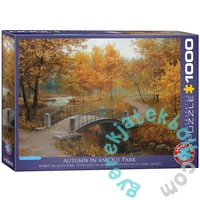 EuroGraphics 1000 db-os puzzle - Autumn in an Old Park, Eugene Lushpin (6000-0979)