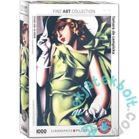 EuroGraphics 1000 db-os puzzle - Young Girl in Green, Lempicka (6000-1058)