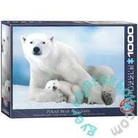 EuroGraphics 1000 db-os puzzle - Polar Bear &amp; Baby (6000-1198)
