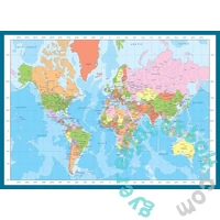EuroGraphics 1000 db-os puzzle - Map of the World- (6000-1271)
