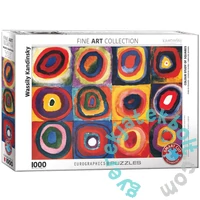 EuroGraphics 1000 db-os puzzle - Colour Study of Squares, Kandinsky (6000-1323)
