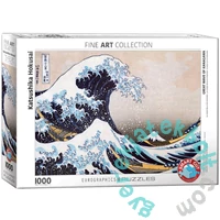 EuroGraphics 1000 db-os puzzle - Great Wave of Kanagawa, Hokusai (6000-1545)