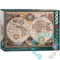 EuroGraphics 1000 db-os puzzle - Antique World Map (6000-1997)