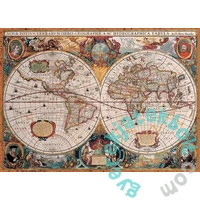EuroGraphics 1000 db-os puzzle - Antique World Map (6000-1997)
