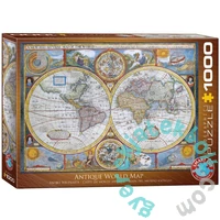 EuroGraphics 1000 db-os puzzle - Antique World Map (6000-2006)