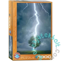 EuroGraphics 1000 db-os puzzle - Lightning Striking Tree (6000-4570)