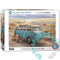 EuroGraphics 1000 db-os puzzle - The Love &amp; Hope VW Bus (6000-5310)