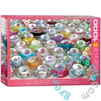 EuroGraphics 1000 db-os puzzle - Tea Cup Collection (6000-5314)