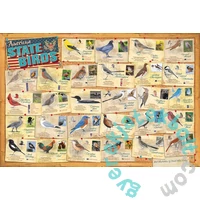 EuroGraphics 1000 db-os puzzle - American State Birds (6000-5327)